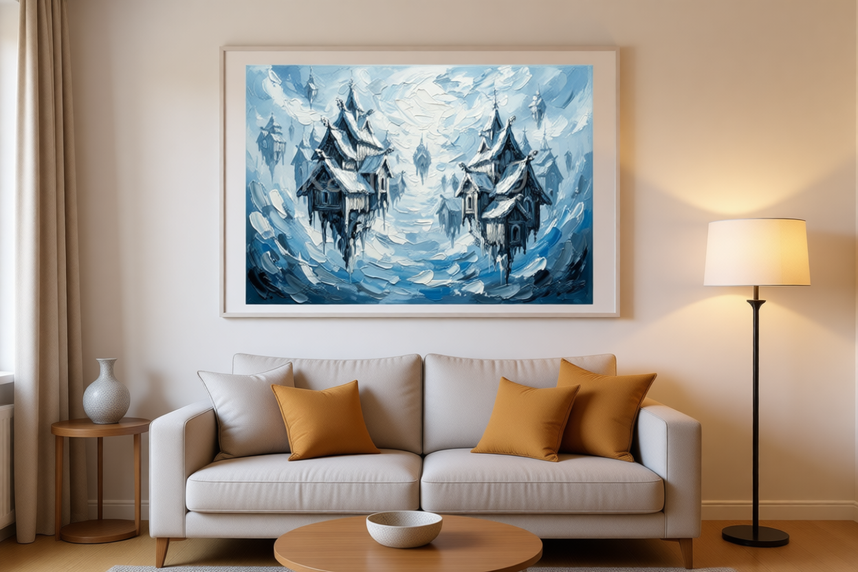 Città Nordica tra i Ghiacci