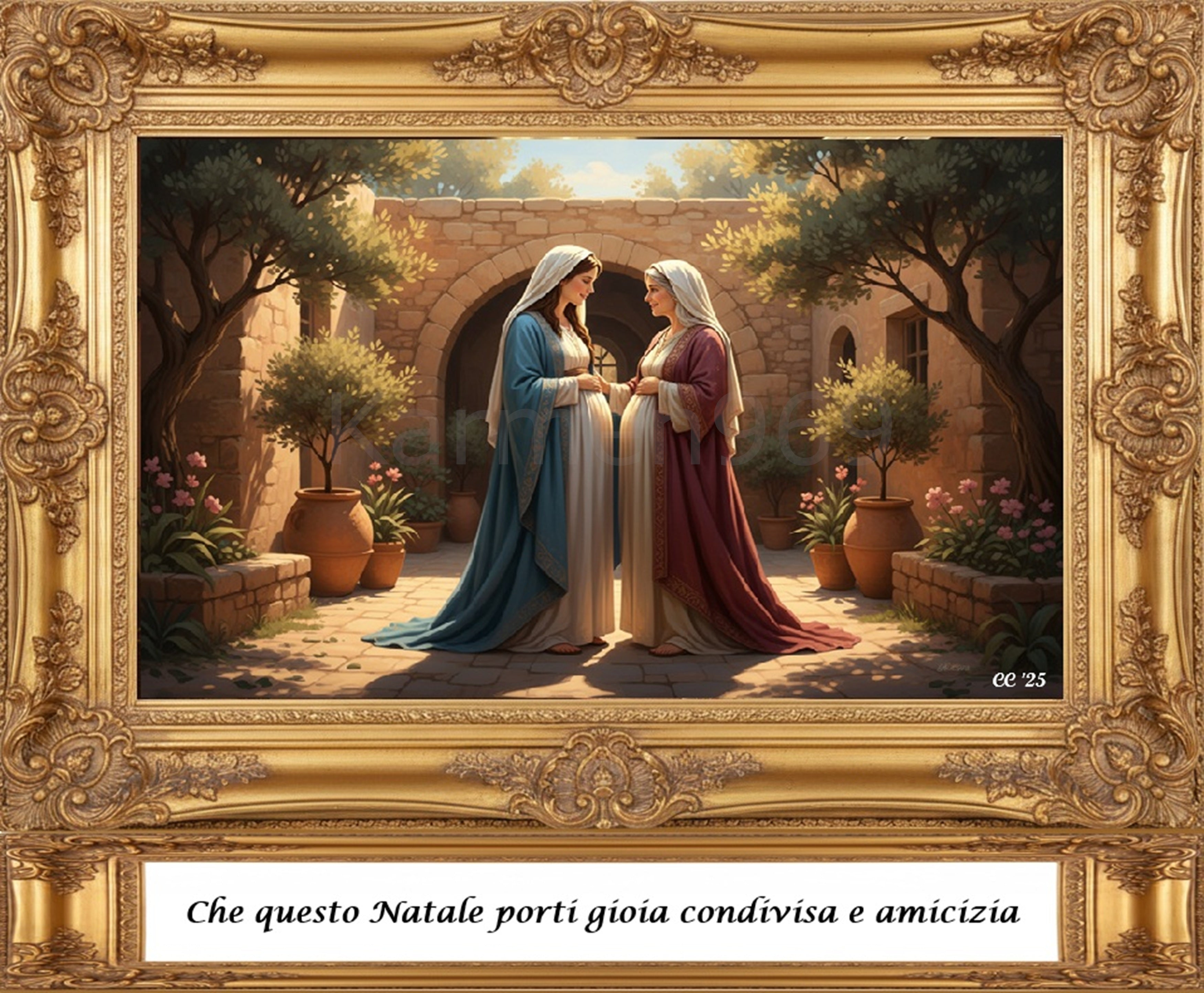 Natale 2025 - Visitazione Maria ed Elisabetta