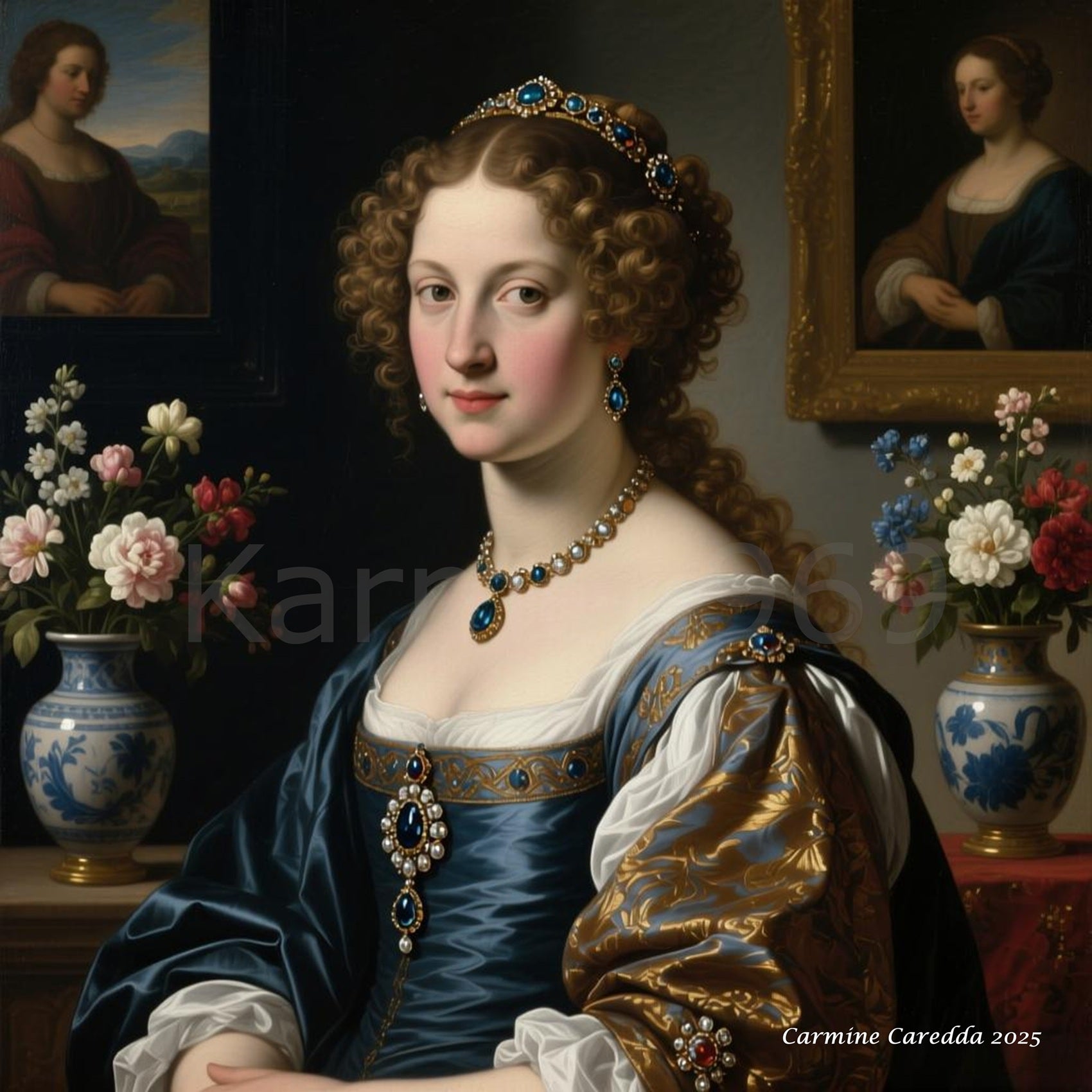 Isabella - Ritratto Rinascimentale di Nobildonna