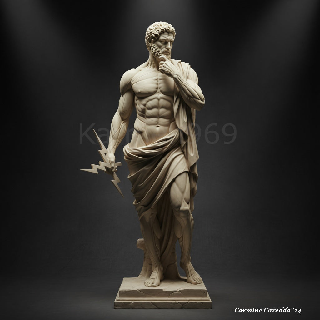 Il Messaggero Divino - Zeus con il Fulmine