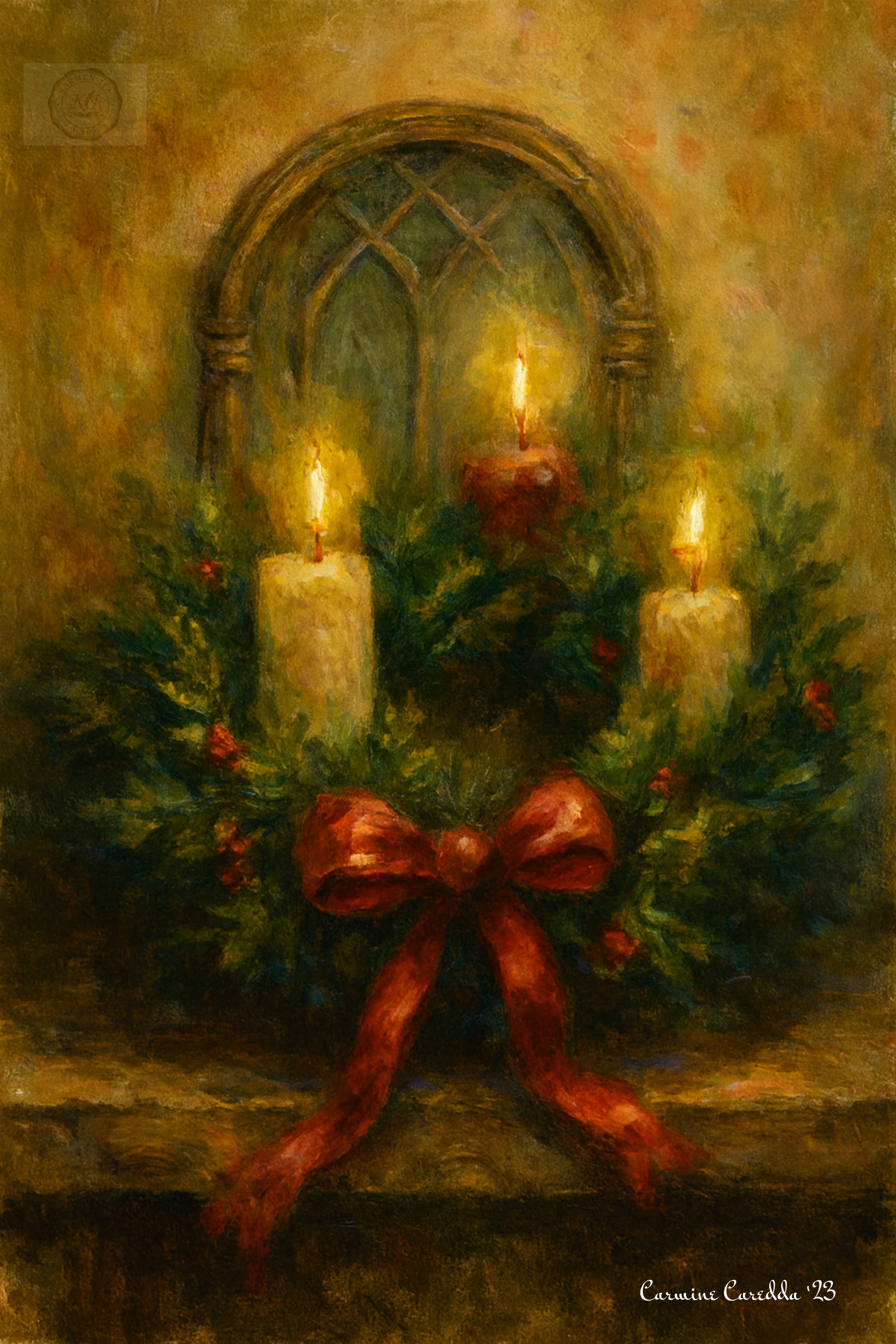 Tre Candele dell'Avvento Arco Gotico