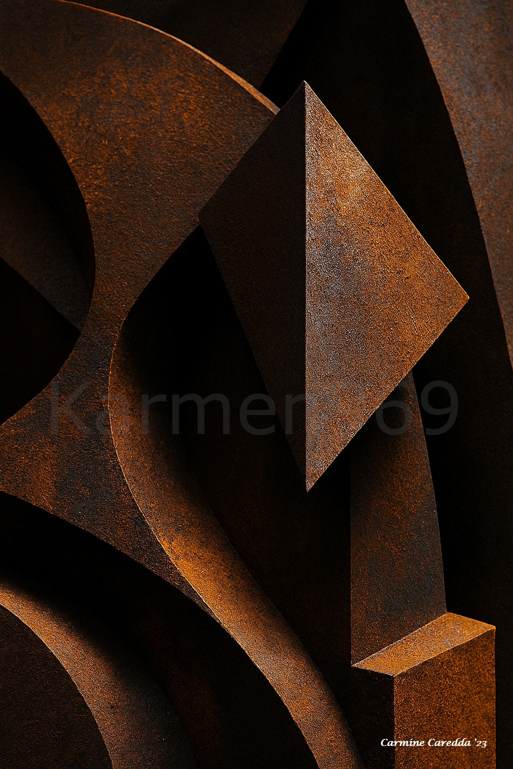 Geometrie di Ferro - Composizione Astratta