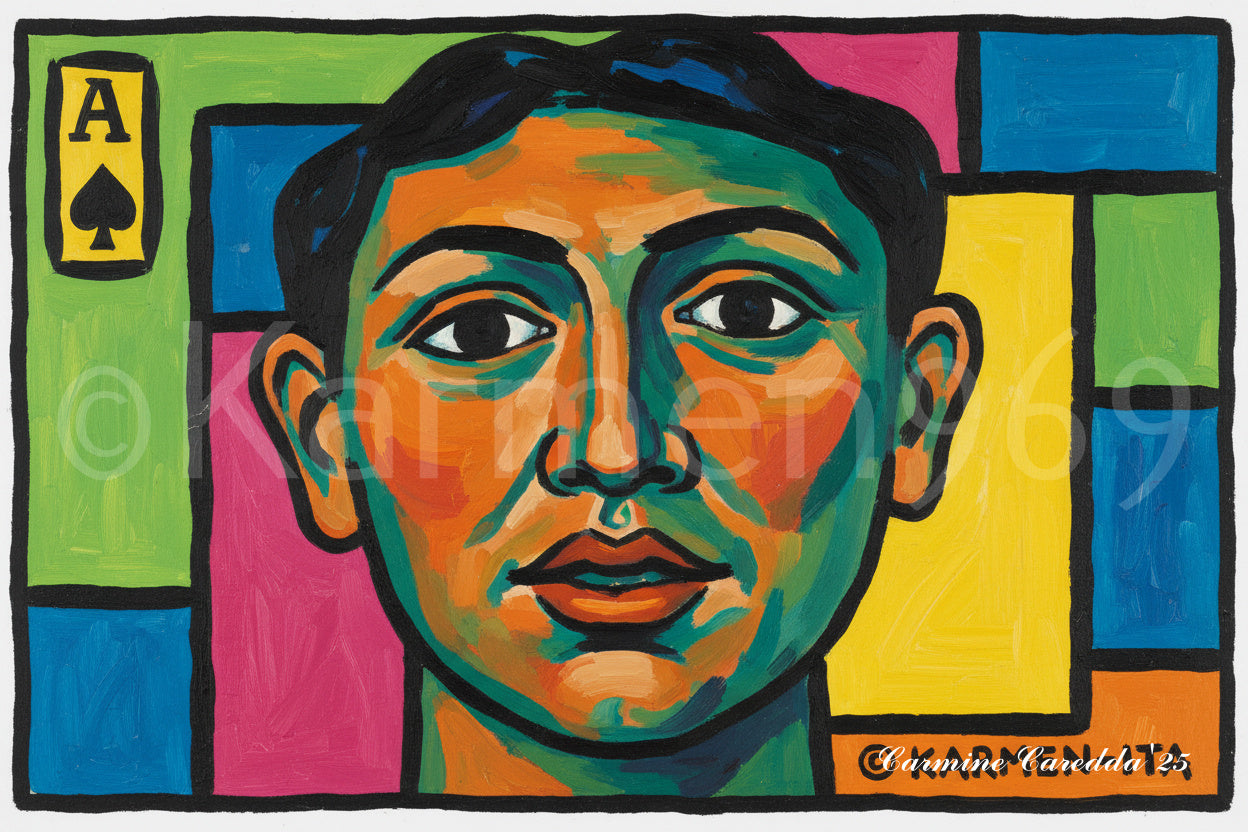 Asso di Picche - Ritratto Pittorico