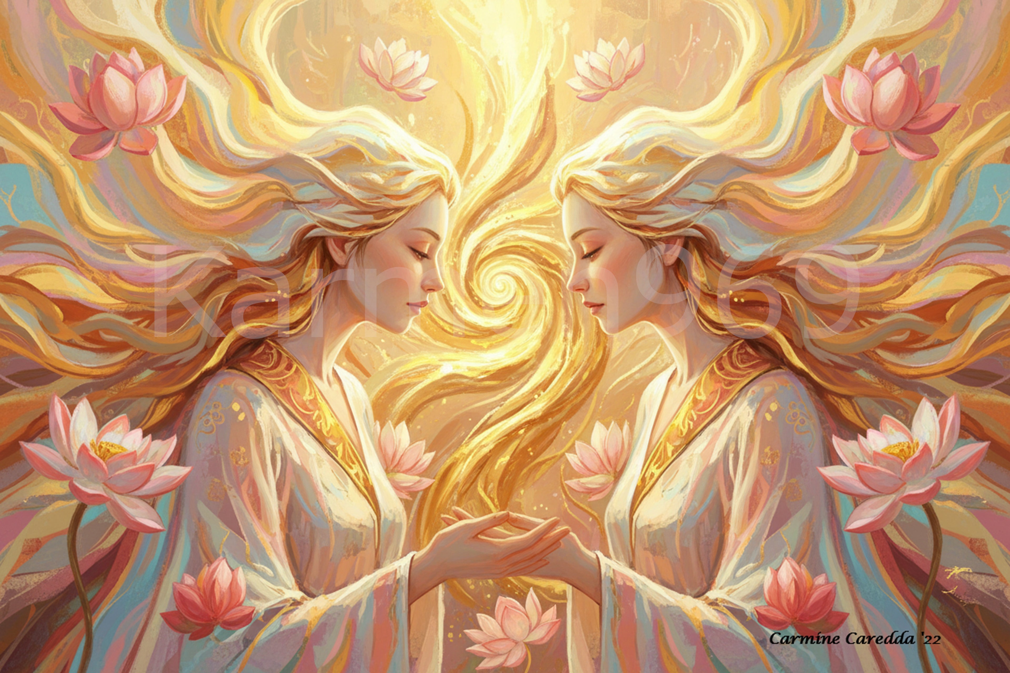 Due Anime Specchio - Connessione Spirituale