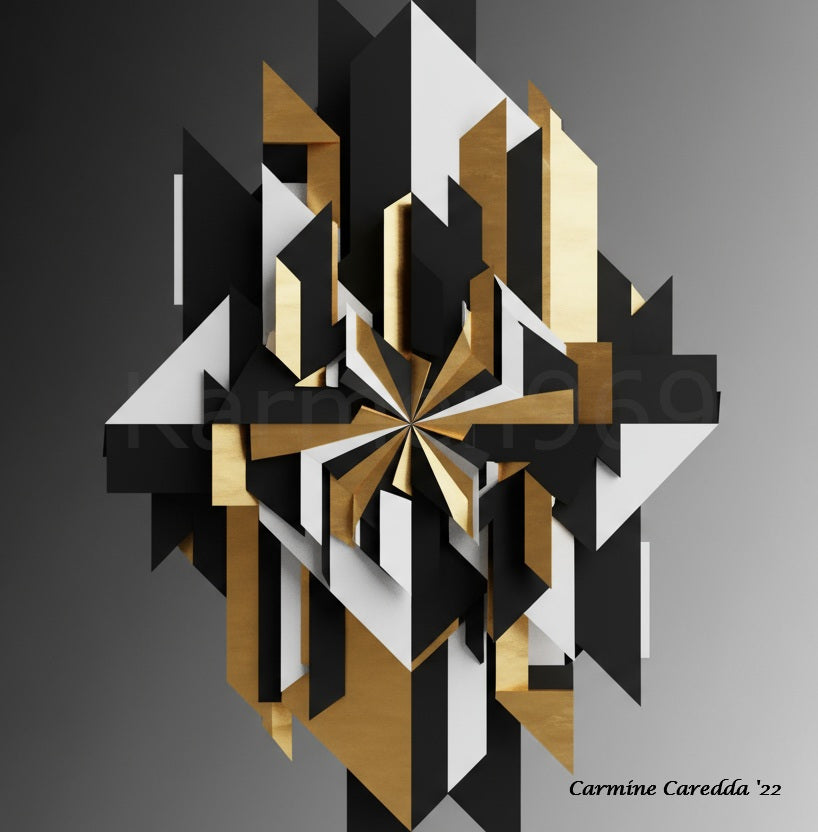 Caleidoscopio Urbano - Arte Geometrica 3D