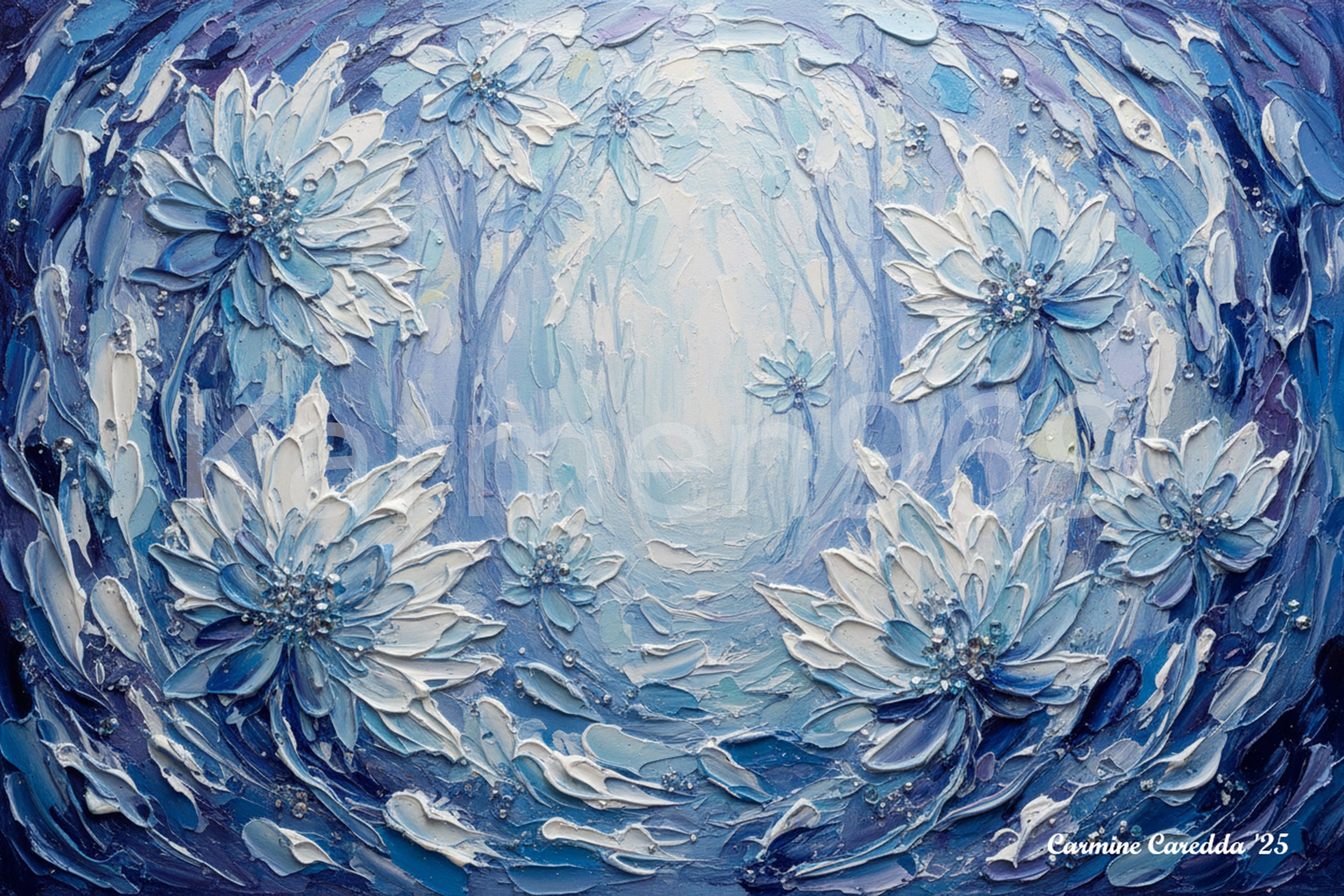 Giardino di Ghiaccio Cristallino