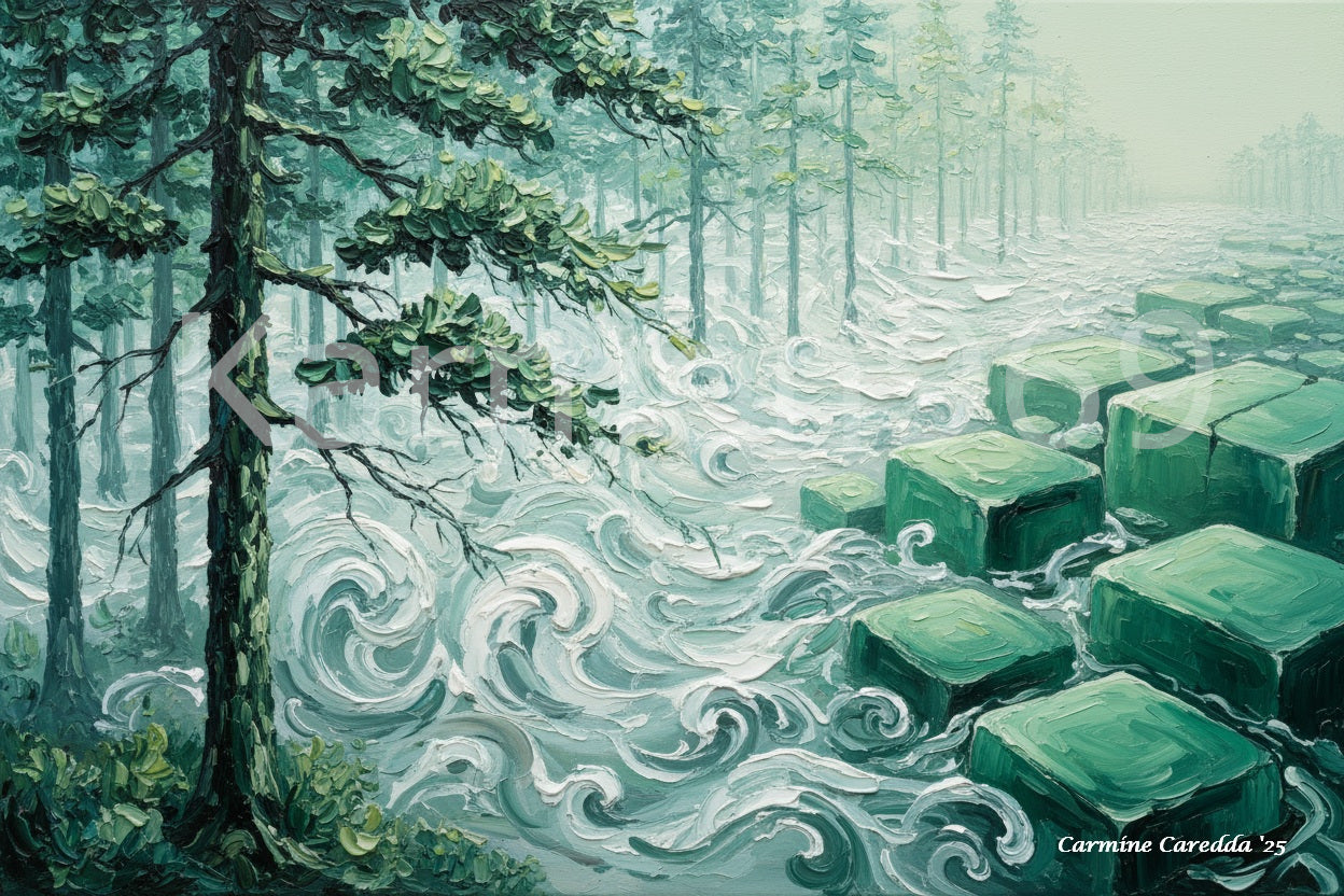 Metamorfosi Boschiva - Pini a Giada