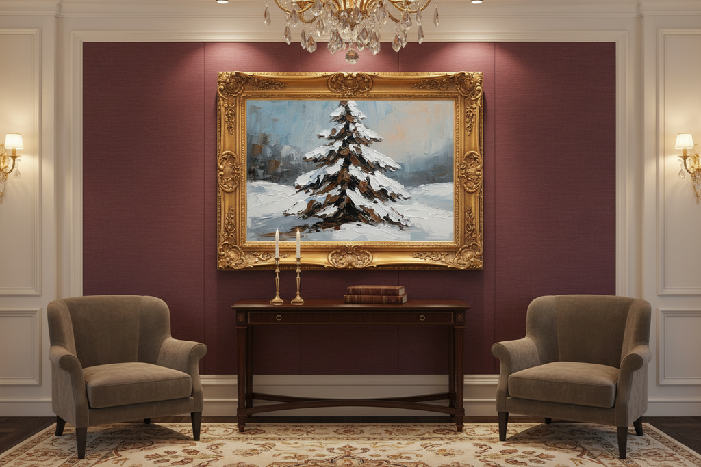 NATALE 2025 - Abete Innevato