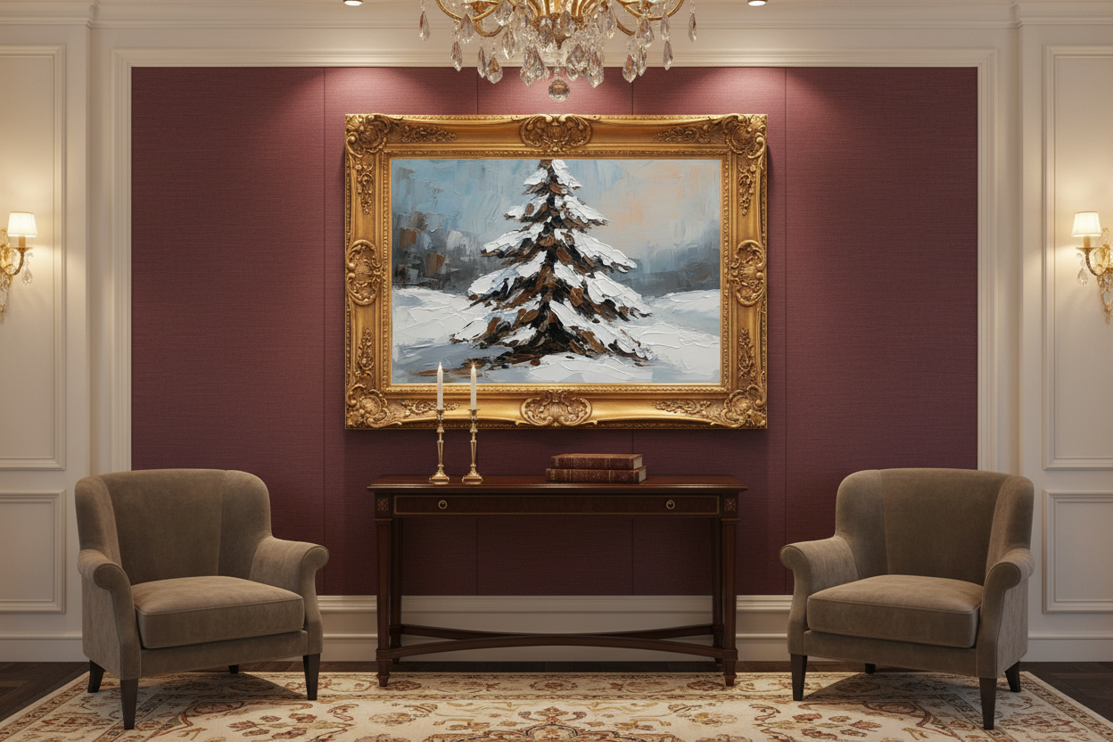 NATALE 2025 - Abete Innevato