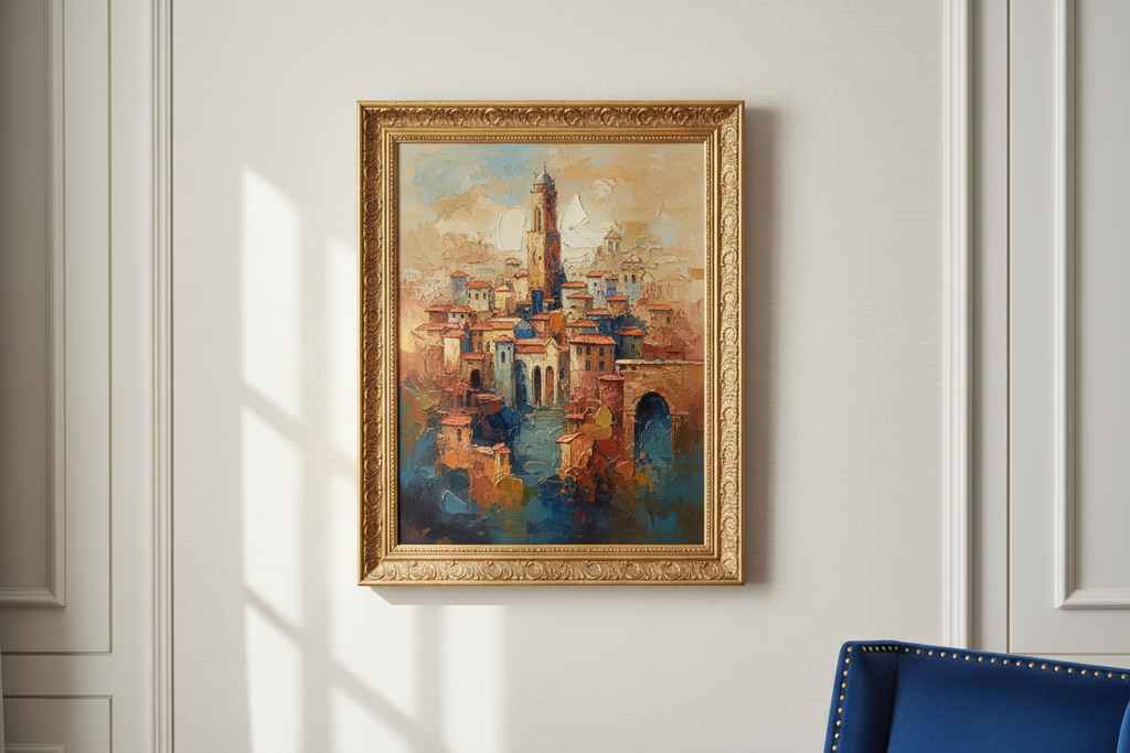 Città Italiana con Canale