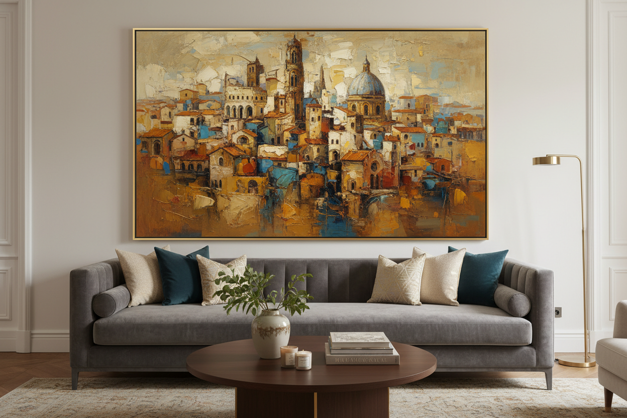 Città Italiana con Cupole