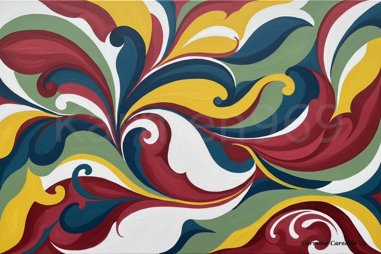 Danza di Volute - Arte Decorativa Organica