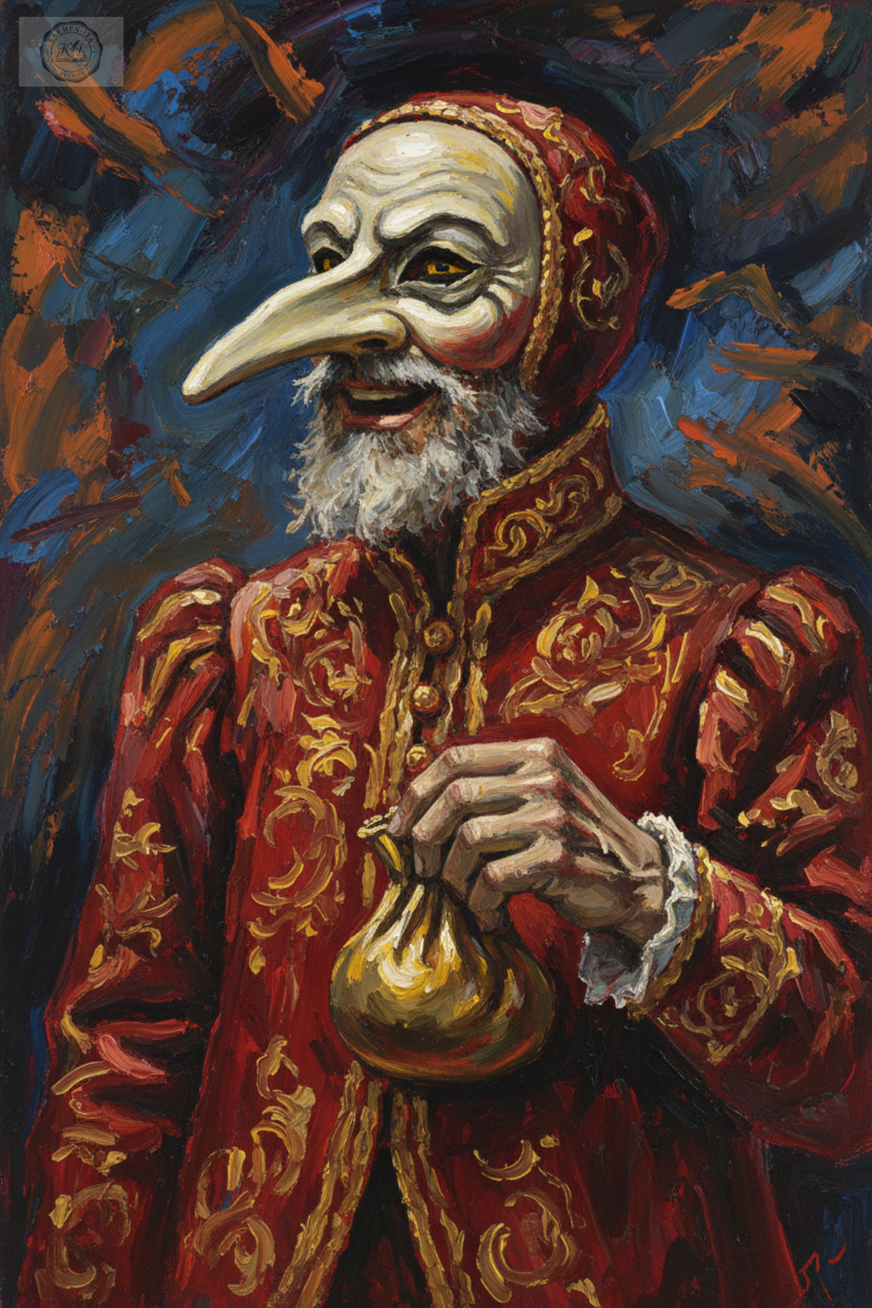 Pantalone - Volto Espressionista