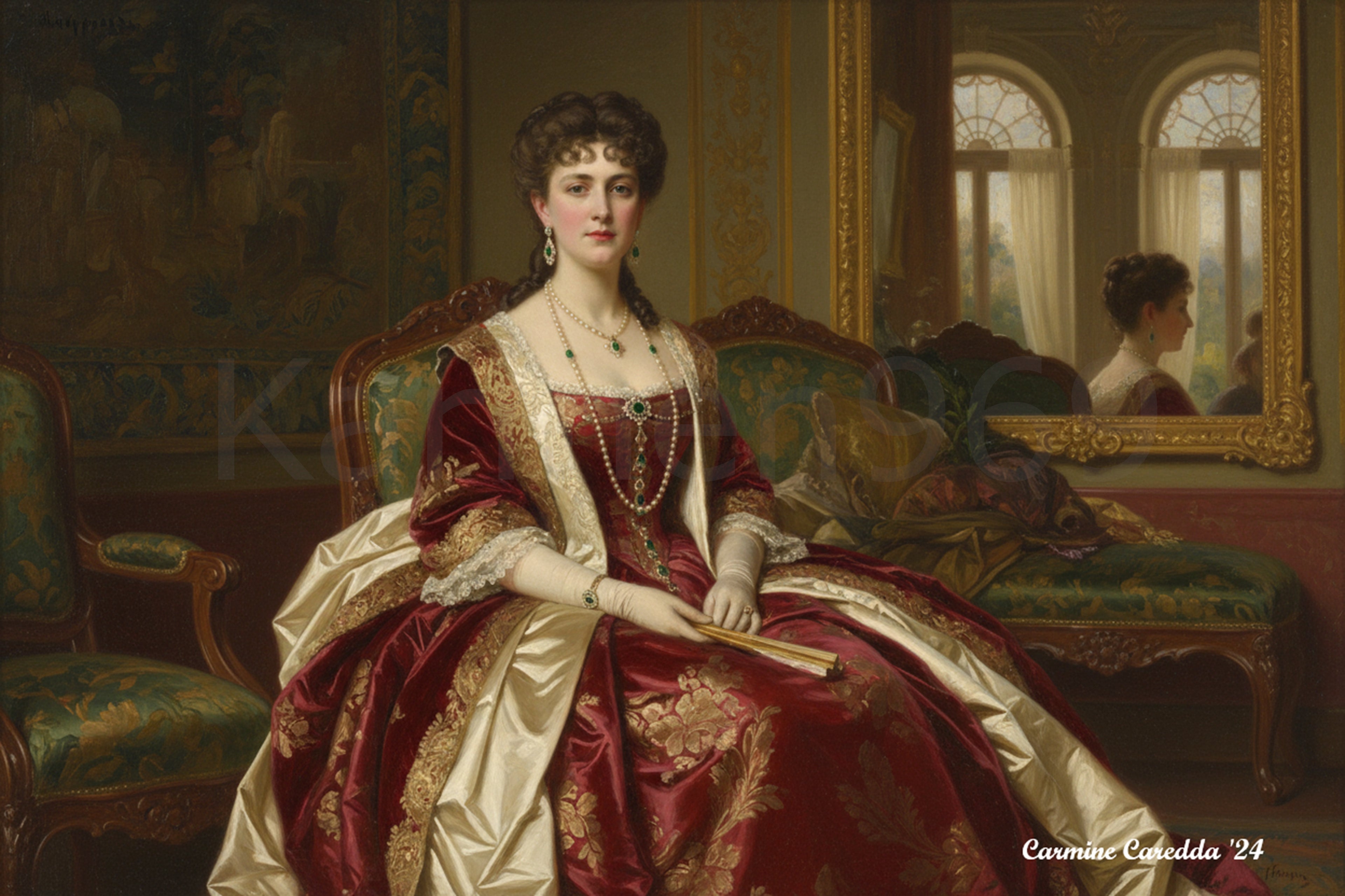 Ritratto di Dama Vittoriana