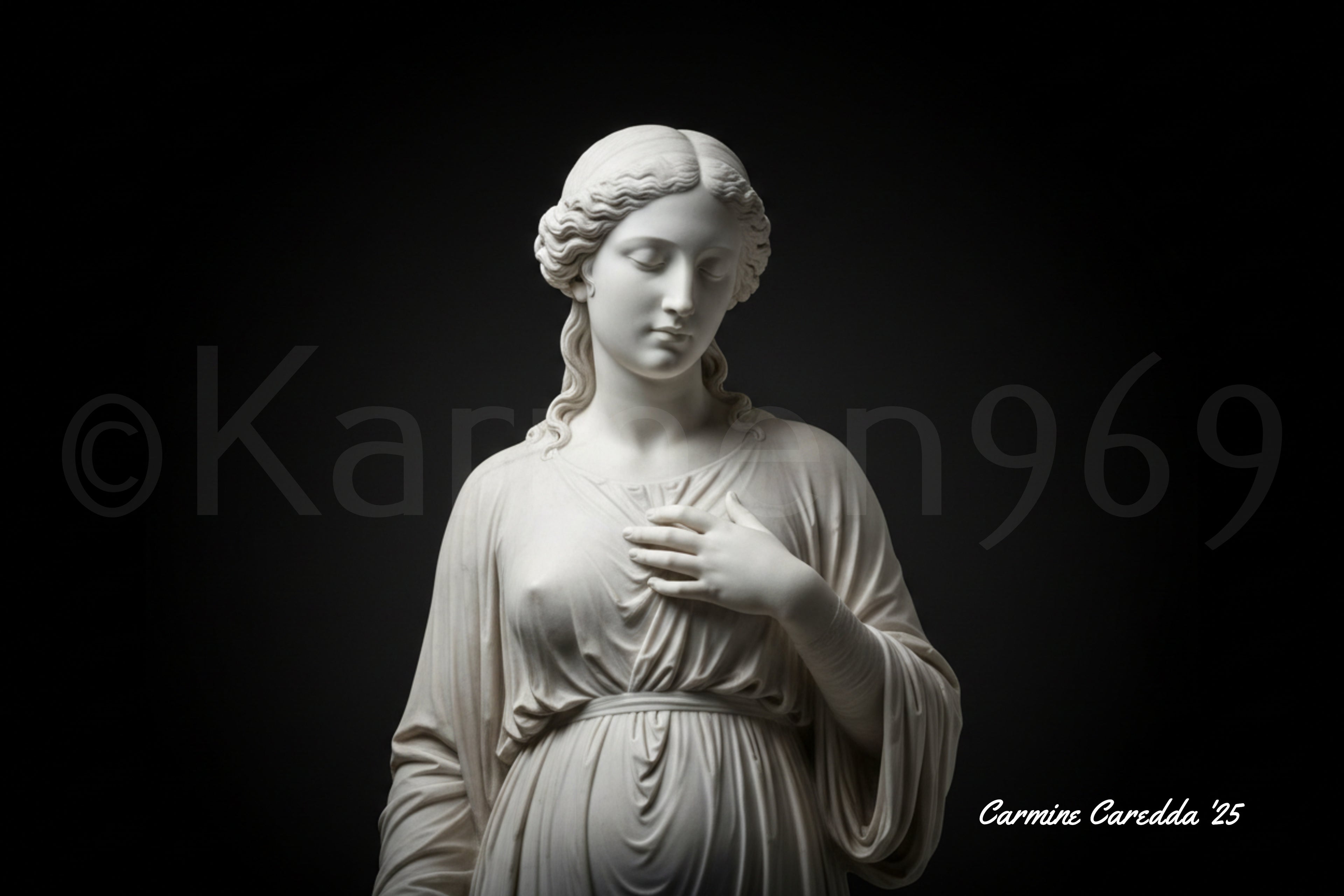 Statua Neoclassica - La Purezza