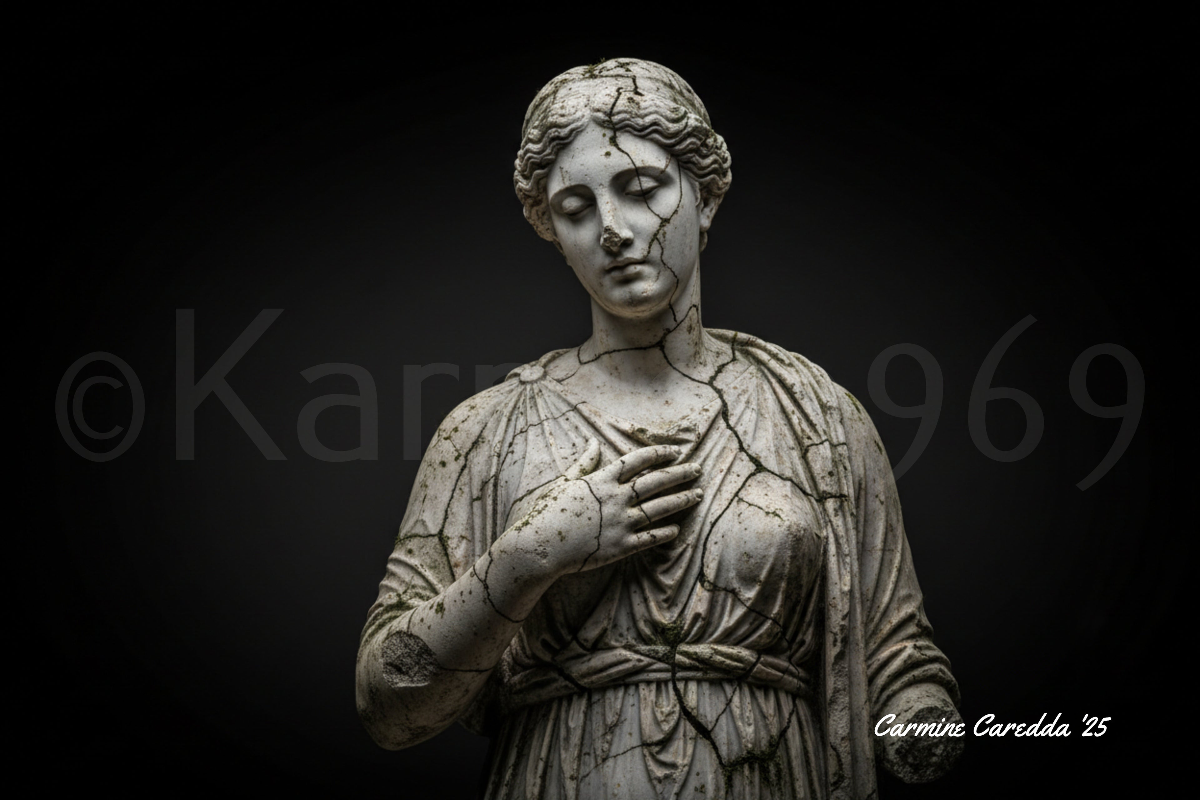 Statua Antica - Il Tempo Spezzato