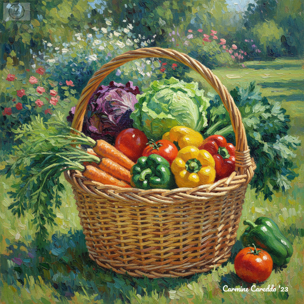 Verdure Fresche Impressioniste