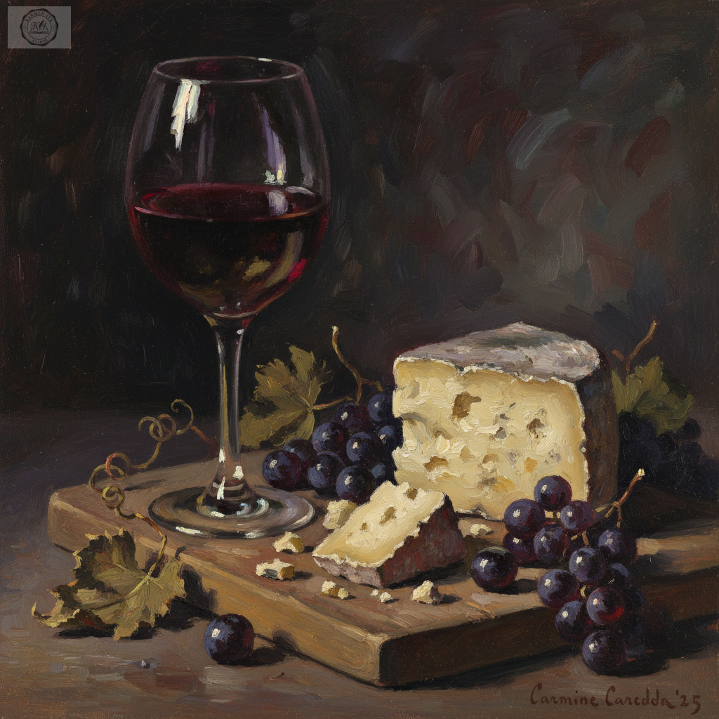 Vino e Formaggio Impressionista