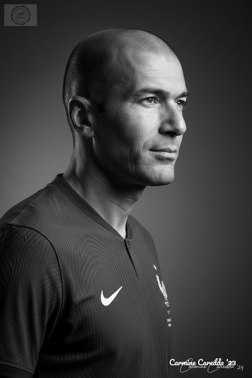 Zidane Monocromatico